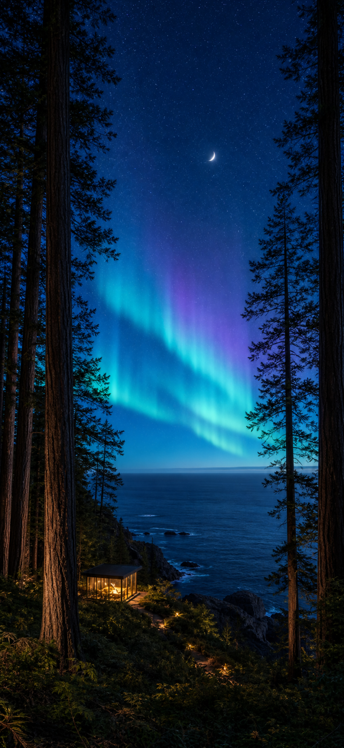 Coastal Redwood Lantern